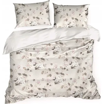 Povlečení Povlečení 220x200 3 Č. BAVLNĚNÁ SATÉNOVÁ sada Spring měkká oboustranná sada