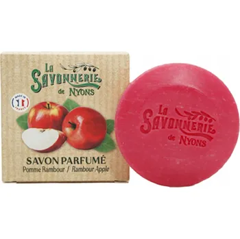 Mýdlo Marseillské mýdlo La Savonnerie de Nyons JABLKO RAMBOUR parfémované 50g
