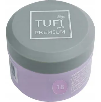 Lak na nehty Stavební gel TUFI profi Builder Gel UV/LED 18 průhledný 30 ml