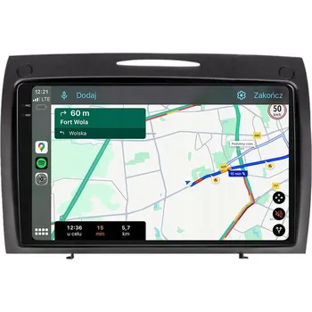 Mobilní telefon Autorádio Mercedes SLK s QLED 2K displejem, 8 GB RAM / 128 GB