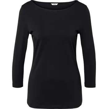 Pánské tričko 713931 - Tchibo - Triko s 3/4 rukávem - pro ženy - vel. M 40/42 - barva: černá