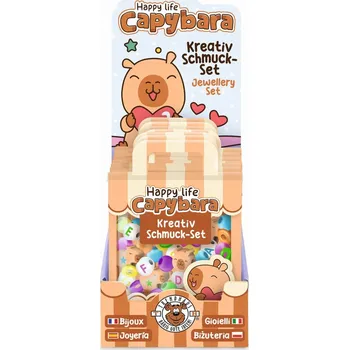 kreativní sada Kreativní sada na výrobu šperků KAPYBARA