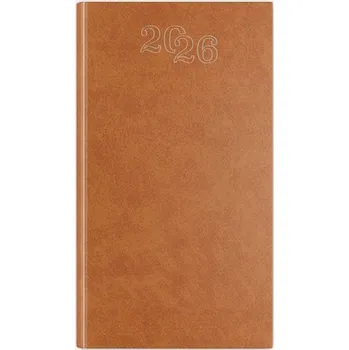 Diář Knižní kalendář 2026 A6 Edycja Świętego Pawła hnědý