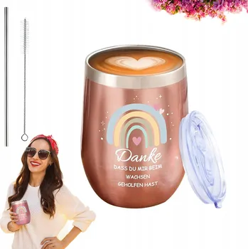 Termoska Termohrnek jako termoska na kávu nebo čaj, dárek ke Dni učitelů