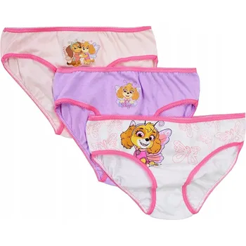 Dívčí kalhotky FIGI Tlapková patrola PEJSCI bavlna 3PACK 110/116 FN11C