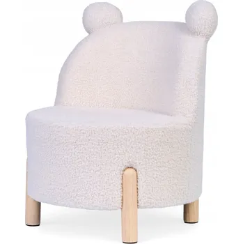 Křeslo Dětské křeslo Childhome Medvídek Teddy Off White béžové