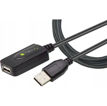 Datový kabel Aktivní prodlužovací USB 2.0 kabel A-A M/F 5 m