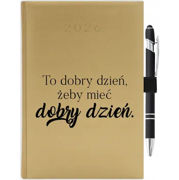 Kalendář Knižní kalendář 2026 A5 zlatý