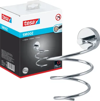 Věšák Držák na fén BEZ VRTÁNÍ tesa