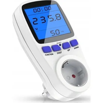 Měřič spotřeby 2x MĚŘIČ SPOTŘEBY ENERGIE ELEKTŘINY 3680W