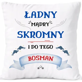 Polštář Polštář pro horníka jako Dárek s potiskem fotografie, bílý PoliDraw