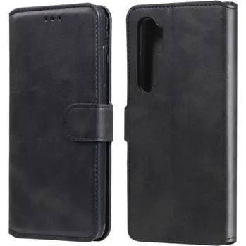 Pouzdro na mobilní telefon TT-TopTechnology Pouzdro Xiaomi Mi Note 10 Lite černé, black, model knížka, materiál syntetická kůže, řada CLASSIC magnetic