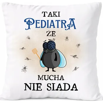 Polštář Dárek Polštář pro gynekologa s potiskem , bílý PoliDraw