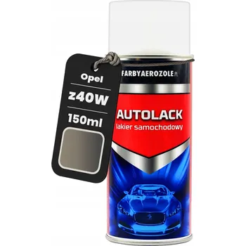 Barva ve spreji OPEL z40W PEPPERDUST MET. 150 Ml Akrylový lak ve ve spreji ŠEDÁ PEPŘOVÁ