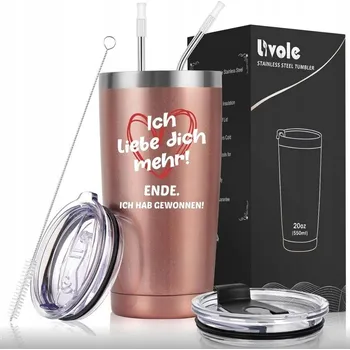 Termohrnek Termohrnek Livole 600 ml – Stylový dárek na Valentýna pro ni