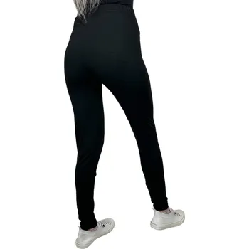 Dámské legíny SL Dámské nadměrné černé legíny MIEGO Barva: Černá, Velikost: L-XL