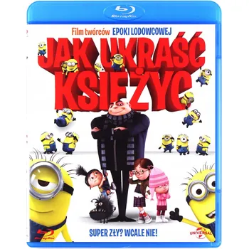 Blu-ray film Jak Ukraść Księżyc Blu-ray disk