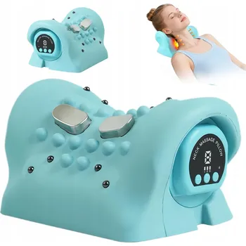 Masážní přístroj MASÁŽNÍ PŘÍSTROJ NA KRK ERGONOMICKÝ EMS S DÁLKOVÝM OVLÁDÁNÍM A FUNKCÍ VYHŘÍVÁNÍ