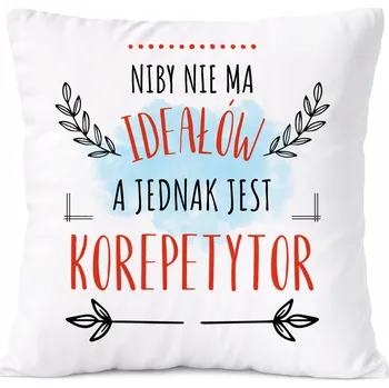 Polštář Polštář pro diagnostika jako Dárek s s potiskem a fotografií Bílá PoliDraw