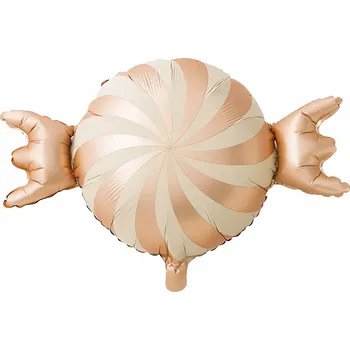 Balónek Fóliový balónek Cukroví růžové zlato 69 x 51 cm