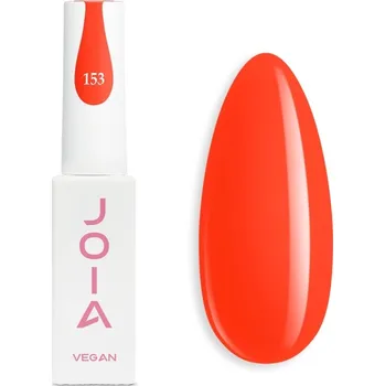 Lak na nehty Hybridní lak na nehty JOIA vegan Gel Polish 153 Oranžová 6 ml