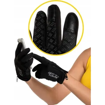 Rukavice 4FIZJO Běžecké rukavice RG01 GS3073 - Velikost L