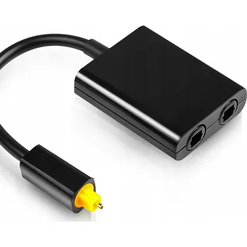 1ks digitální optický splitter Toslink kabelový adaptér Fiber