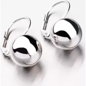 Náušnice Dámské náušnice stříbro 925 kuličkou 12 mm E2300626-2578-SLX E2300626-2578-SLX