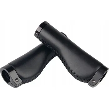 grip Gripy / Rukojeti na řidítka ergonomické eko kůže černé