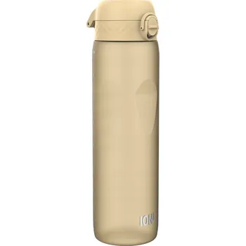 Láhev SPORTOVNÍ LAHEV NA PITÍ NA VODU S NÁUSTKEM BEZ POTISKU BÉŽOVÝ ION8 1 L