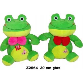 plyšák PLYŠÁK ŽÁBA S HLASEM 20CM SEDÍCÍ S MAŠLE SA SUN-DAY