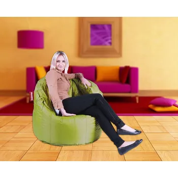 Sedací pytel Taburet sáček Beanbag zelený