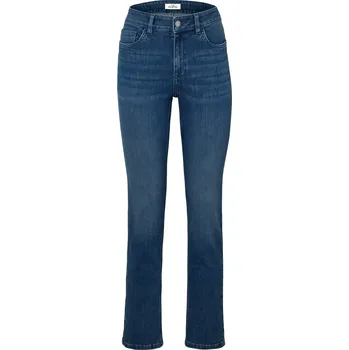 Dámské džíny 712501 - Tchibo - Džíny straight – střih »Kira« - pro ženy - vel. 46 - barva: modrá