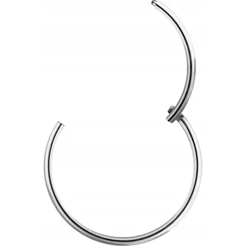 Náušnice Náušnice kroužek OTHER Piercing 316L 0,8x6 mm stříbrná