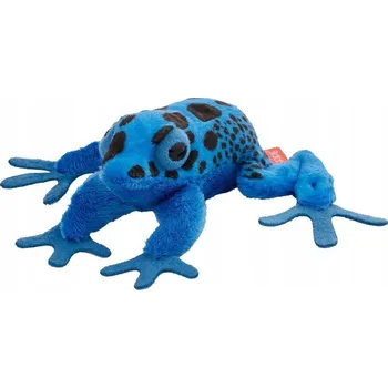 Figurka Plyšová Hračka Žába Listovnice Modrá - 10 cm