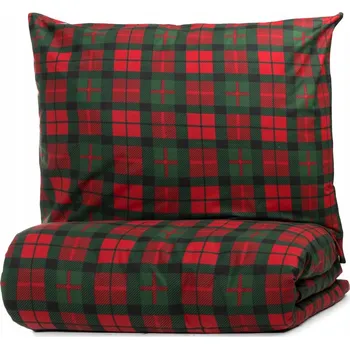 Povlečení Povlečení povlečení 220x200 bavlna dárek tartanové