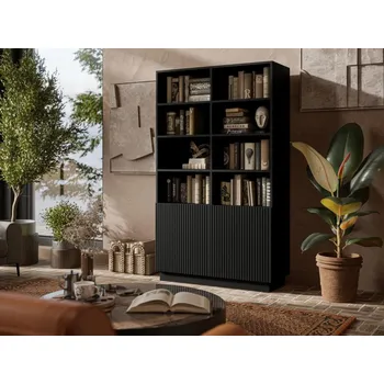 Knihovna Regál Ceroza 2D, Barva: černá MIRJAN 5903211454394