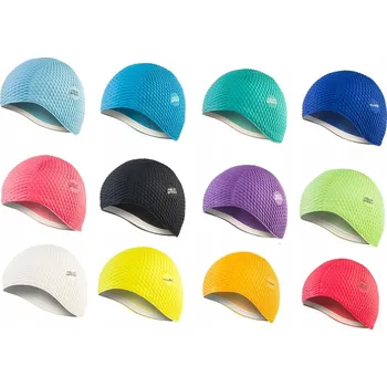 Plavecká čepice pro dospělé Latex Aqua Speed modrá