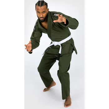 Kimono na BJJ Venum First GI - Khaki + Bílí pásek zdarma A1