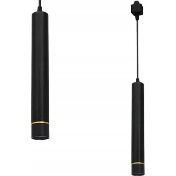 Závěsné svítidlo Milagro černé hliníkové s 1 LED bodem, moderní