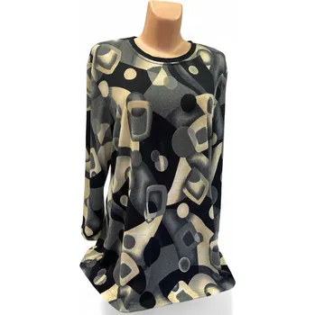 Dámský svetr Černý dámský svetr HRAC, Barva Černá, Velikost XL 44, Materiál 100%Akryl