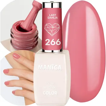 Přípravek na nehty Manica Hybridní lak LED/UV 10ml - Last Dahlia - 266
