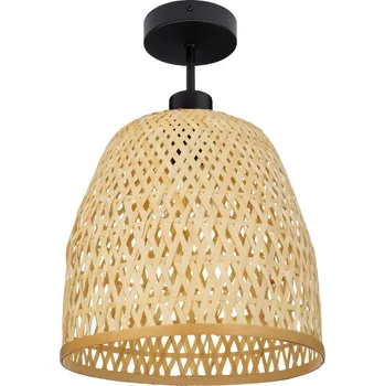 Stropní svítidlo bambusová polozapuštěná PHU09 černá