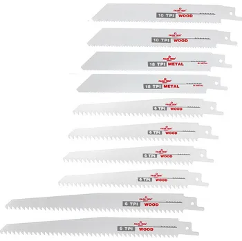 Pilový plátek Pilový List pro šavlové pily, pro přímočaré pily Falon-Tech 10 ks