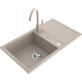 Granitový dřez Jednokomorový dřez Milo Parot granit béžový