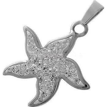 Přívěsek Přívěsek hvězdice s kamínky 79 (Přívěsky s kamínky)