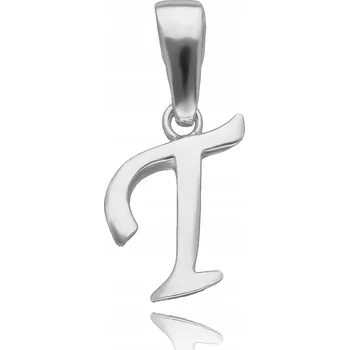 Přívěsek LITERA LITERKA T PŘÍVĚSEK STŘÍBRNÝ PŘÍVĚSEK