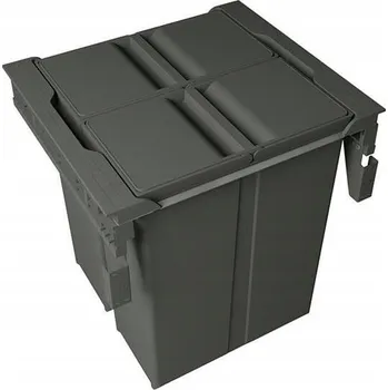 Odpadkový koš PEKA 09.6965.06 - Odpadkový koš CONCEPT 600/ výška 529/ 2x40/