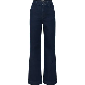 Dámské džíny 713964 - Tchibo - Džíny s širokými nohavicemi – střih »Viki« - pro ženy - vel. 38 - barva: modrá