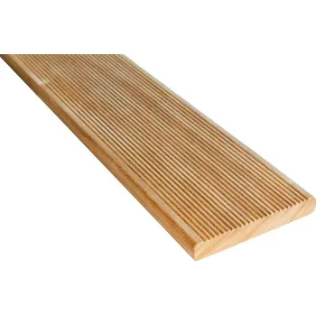 Terasové prkno Exotická terasová prkna GARAPA 21x145x3050 mm - Profil Jemná drážka/Hladký | Zlatavě medový odstín